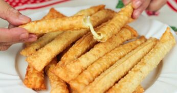 Cigarrete de queijo com massa de pastel é garantia de sucesso