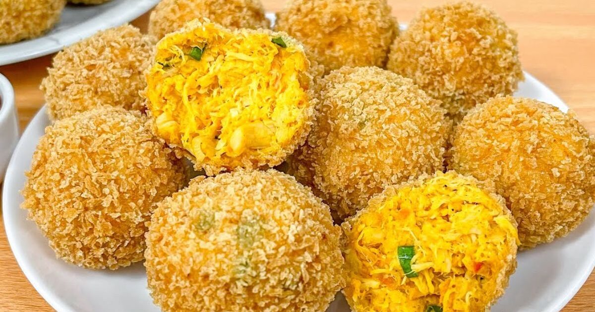 coxinha sem massa receita