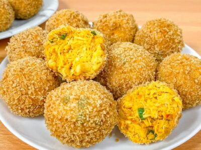 coxinha sem massa receita