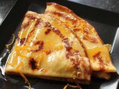 crepe suzette simples receita