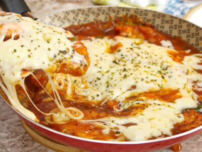 frango parmegiana frigideira