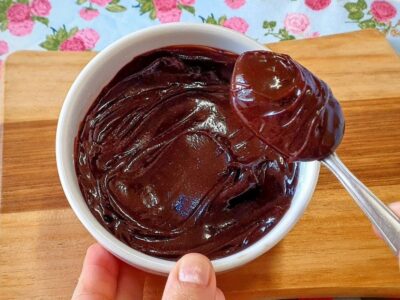 ganache falsa receita