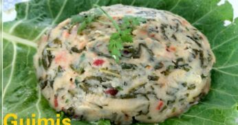 Guimis é um prato alemão delicioso feito de batatas e couve