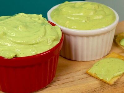 molho verde temperado lanchonete