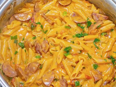 penne cremoso macarrao