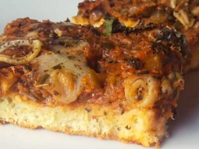 pizza sardinha receita simples