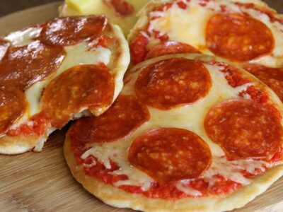 pizza sem forno frigideira