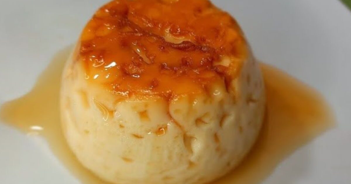 pudim caneca liquidificador sem leite condensado