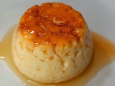 pudim caneca liquidificador sem leite condensado