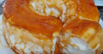 Pudim de Clara de Ovo Caramelizado