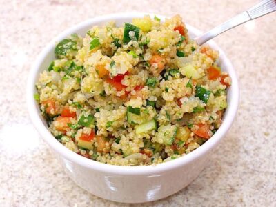 salada quinoa legumes