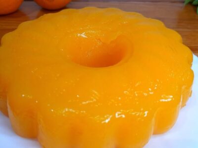 sobremesa laranja 3 ingredientes