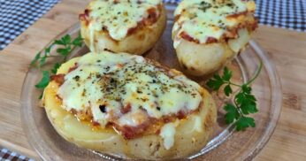BATATA RECHEADA DE FORNO PERFEITA: FICA INCRÍVEL E É SURPREENDENTEMENTE SABOROSA!