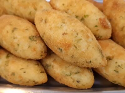Bolinho de Arroz e Batata