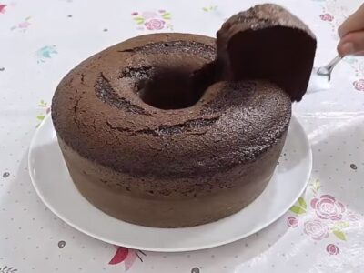 Bolo de Chocolate caseiro
