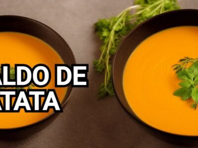 Caldo de batata com cenoura