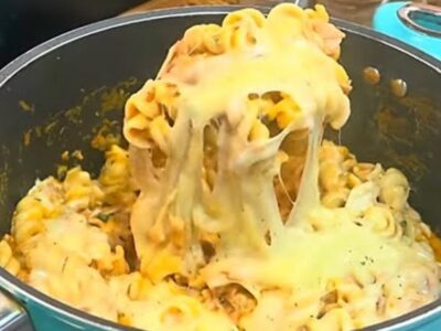 Macarrão Cremoso de Minutos