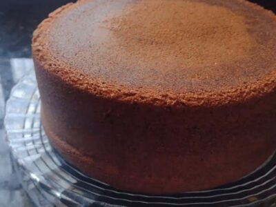 Pão de ló de chocolate