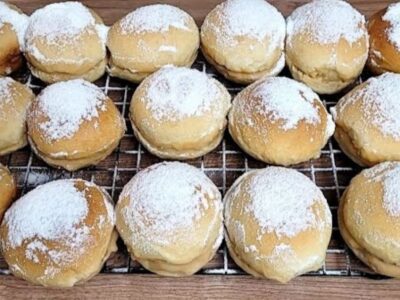 Sonho de padaria caseiro