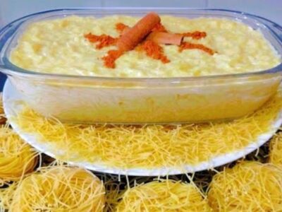 aletria sobremesa macarrao