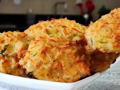 bolinho arroz assado