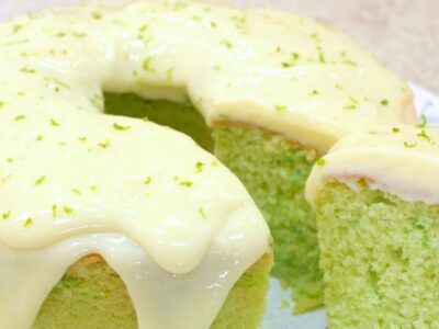 bolo limao cobertura