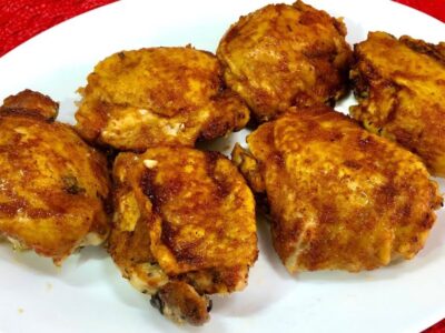 esquentar frango frito