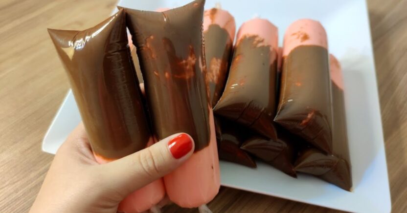 Geladinho gourmet sabor sensação é o campeão de vendas