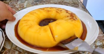 Pudim de preguiçoso sem gastar gás, sem banho-maria, só precisa de geladeira