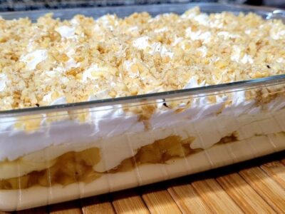 travessa gelada abacaxi