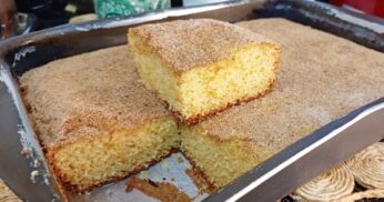 BOLO DE FUBÁ SIMPLES! A MELHOR RECEITA! SUPER FOFINHO!