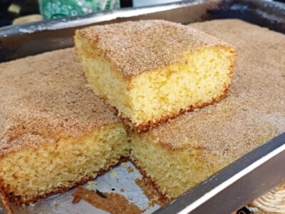 BOLO DE FUBÁ SIMPLES