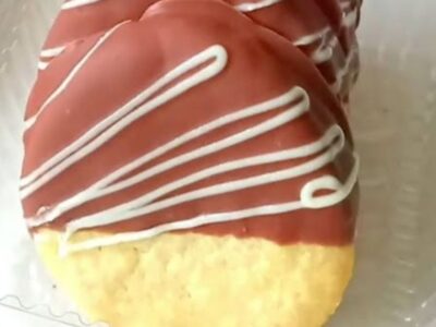 Biscoito Amanteigado Banhado por Chocolate