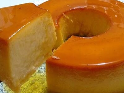 PUDIM DE COCO FRESCO CREMOSO