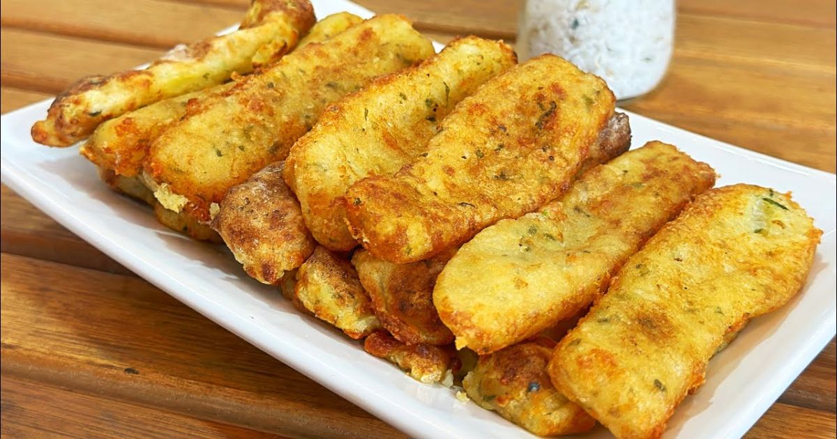  Palitos Fritos de Batata com Queijo: O Petisco Que Vai Ser o Rei da Sua Festa!