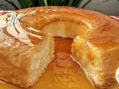 Pudim apenas 2 ingredientes