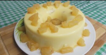 Sobremesa de Abacaxi da Rainha: Sabor Real com Apenas 3 Ingredientes!
