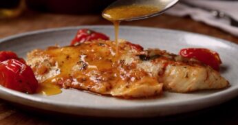 Tilápia Assada com Manteiga de Tomate: Um Prato que Une Sabor e Saúde!