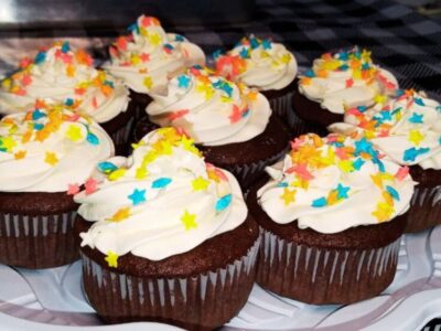 Cupcake de Chocolate Supremo Rápido, Fácil e com Apenas um Ovo!