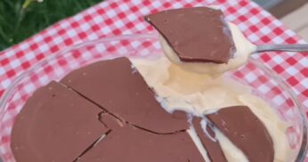 Mousse de Maracujá com Leite em Pó e Casquinha de Chocolate: Sobremesa Irresistível!