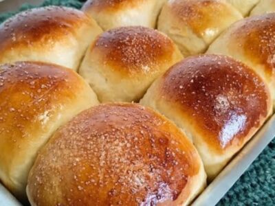 Pão Doce de Padaria Fofinho Sem Ovos Surpreendentemente Delicioso!