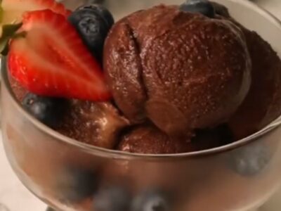 Sorvete de Chocolate Caseiro Cremoso A Receita Definitiva