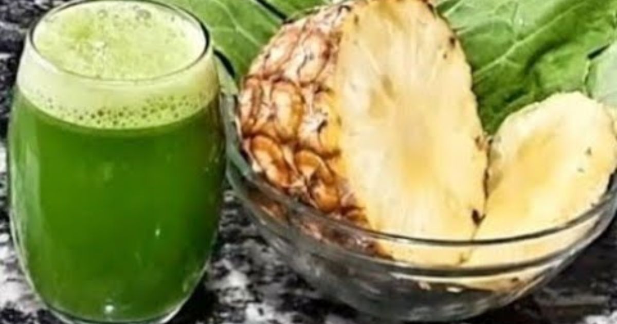  Suco Detox de Abacaxi e Couve: Uma Bebida que Promete Transformar Sua Saúde em 48 Horas