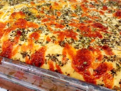 Torta Express de Presunto e Queijo A Maravilha que Você Prepara Misturando e Assando!