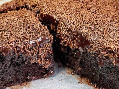 bolo chocolate familia