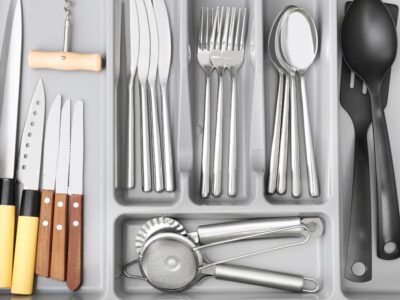 gaveta cozinha organizada