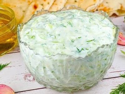 molho cremoso pepino