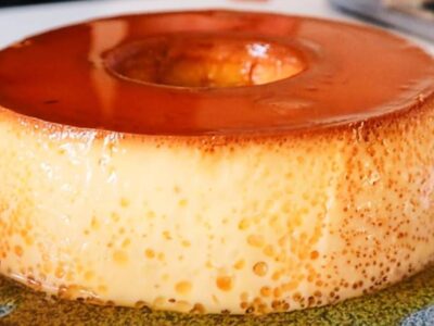 pudim assado na pressao