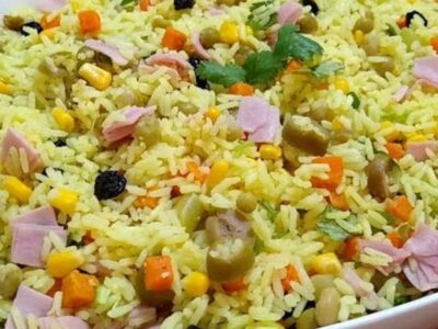 Arroz Festivo A Estrela da Sua Ceia de Natal