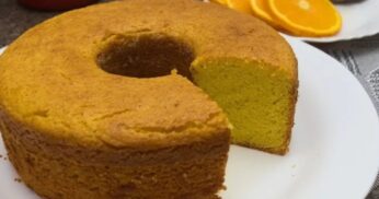 Bolo de Laranja Simples e Fácil